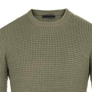 Pull décontracté pour homme avec une sensation de fil doux pour un style d'hiver décontracté Pull en tricot au design simple pour homme - Product Image 5