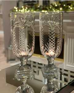 Floreros de cristal hechos a mano personalizados en forma de vidrio soplado para la decoración del hogar y la boda en precio al por mayor - Product Image 3