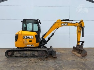 รถขุดขนาดเล็ก JCB มือสอง เครื่องยนต์ยันมาร์ น้ำหนักใช้งาน 12 ตัน เกียร์ Enerpac - Product Image 2