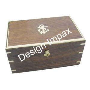 <b>Large</b> Nautical Showcase Supply for Decoration Ship Anchor Wheel Other Ship Ornaments Displaying Showcase <b>Box</b> Safe Packed - Product Image 4