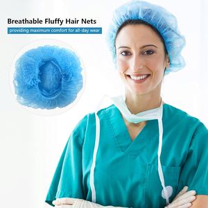 MOQ <span class=keywords><strong>1</strong></span> gorras gorra negra desechable con clip - Product Image 6