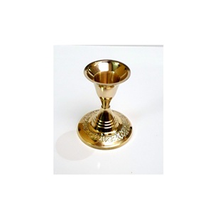 Portavelas de latón para 1 vela de temporada, soporte para velas de tamaño personalizado, precio barato con uso hecho a mano para pulido brillante - Product Image 5