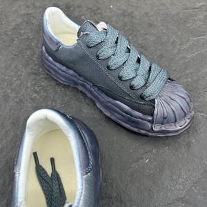 Zapatos de lona con cordones y punta redonda estilo Laser Shell para hombre, zapatos deportivos retro cómodos y transpirables - Product Image 4