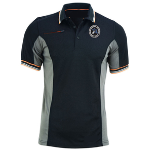 Chemises pour hommes à manches courtes boutonnées en tricot anti-rides personnalisées 2022 - Product Image 2