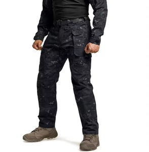 กางเกงคาร์โก้ผู้ชายน้ำหนักเบาแห้งเร็วกางเกงกีฬาฟิตเนสปรับแต่งได้เอวกลาง - Product Image 4