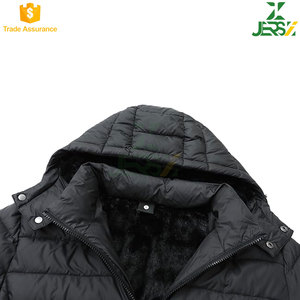 Chaqueta Acolchada Unisex con Cremallera, Impermeable, Cortavientos, con Capucha, Forro de Franela, para Invierno, Viajes, Senderismo, Esquí, Camping - Product Image 3
