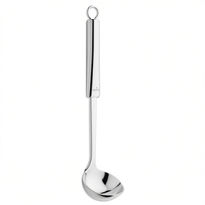Utensilio de Cocina, Cucharón para Salsas de Acero Inoxidable (5.4x28.7cm) SMART, Cucharón de Cocina Cromado Pulido 2429 - Product Image 2