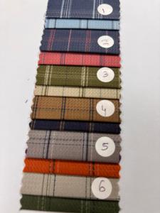 Premium Spencer Dobby Check Shirting Fabric 58 pulgadas viscosa/hilo de poliéster teñido patrón impreso técnicas tejidas para niños niñas - Product Image 3