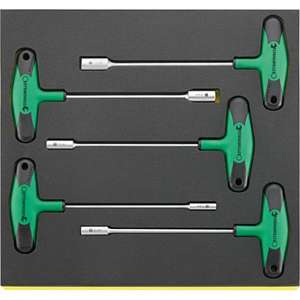 Jeu de clés à douilles Stahlwille 5 pièces avec poignée à insert TCS - Product Image 1