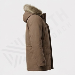 Parka d'hiver pour homme, épaisse, chaude, coupe-vent, décontractée, vêtements d'extérieur, décoration en fourrure, imperméable, manteau mi-long, vestes isolées thermiquement - Product Image 3