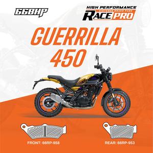 Plaquettes de frein frittées neuves pour Royal Enfield Guerrilla 450 Race Pro - Product Image 1