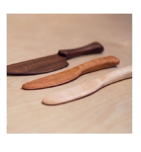 Ustensiles en bois Serveurs à salade en bois de manguier Lot de 2 Serveurs à salade en bois Lot de 3 KETCHENWAR UNIQUE FAIT À LA MAIN - Product Image 5