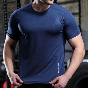 Alta calidad 100% algodón orgánico gimnasio entrenamiento camisa personalizada 3D impreso Slim Fit Rash Guard a prueba de viento transpirable verano Jogging - Product Image 3