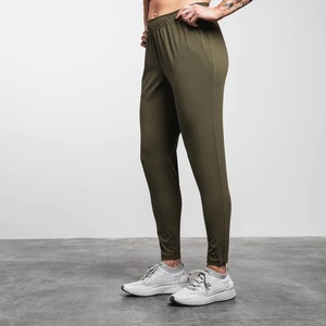 2025 pantalon de survêtement de haute qualité personnalisé pantalon de survêtement en nylon évacuant l'humidité pantalon de survêtement conique pour femme - Product Image 4