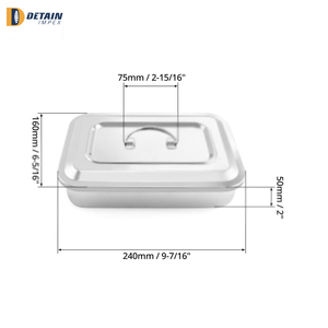 Handmade Surgical Hollow Ware Stainless Steel Surgical Instruments <b>Sutur</b> <b>Kit</b> Medic Instrument - Product Image 5