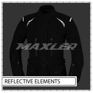 Chaqueta Textil para Motocicleta de Corte Moderno, Diseñada para Motociclistas Diarios con Diseño Ergonómico, Tela Suave y Duradera - Product Image 4
