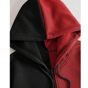 Factory Cotton French Terry Custom Hoodies Hombres Unisex Oversized Heavyweight Men Hoodie Zip up Puff Print Basics Hoodie - Product Image 3