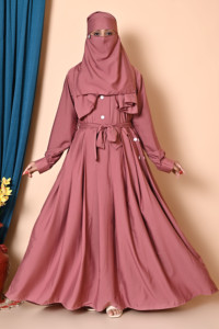 ชุดอาบายาผ้าไหมสไตล์ดูไบพร้อมชุดเดรสอิสลามสไตล์วินเทจฮิญาบ - Product Image 6