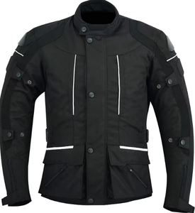 Veste de moto pour homme de qualité supérieure pour la course d'hiver, imperméable, respirante, en Cordura, vêtements de sport pour la moto, taille personnalisée - Product Image 4