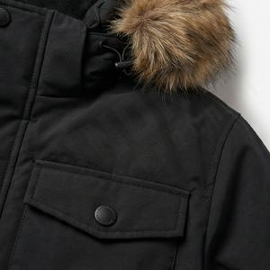 Veste parka d'hiver imperméable pour homme, capuche en fausse fourrure, isolée, multi-poches, manteau d'extérieur, protection thermique contre le froid - Product Image 5