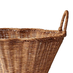 Panier de rangement en rotin festonné, fabrication vietnamienne, vente en gros, écologique, tissé en osier, décoration de table, organisateur pour la maison - Product Image 5