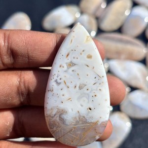 Lot de pierres précieuses naturelles Miracllite Cabochons de qualité supérieure en gros pour la fabrication de bijoux faits à la main - Product Image 2