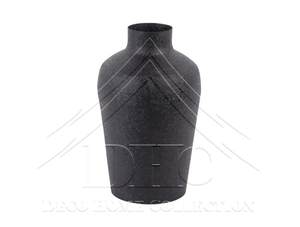 Nouvel arrivage de vase à fleurs moderne en métal et fer en aluminium fini noir pour la maison, décorations de Noël, prix de gros disponible - Product Image 3