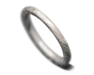 BAGUE DAMAS, GRAVURE GRATUITE, Le Crafted, Profil biseauté, Bague de mariage femme, Bague de mariage unique. - Product Image 6