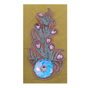 Exquisitos parches bordados con cuentas accesorios de vestido de novia Premium para diseñadores - Product Image 1