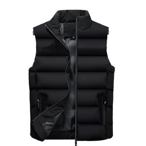 New High Quality <b>Men's</b> Breathable Winter Cotton <b>Fleece</b> <b>Vest</b> Casual OEM Outwear Warm Sleeveless Jackets for Outer Wear - Product Image 5