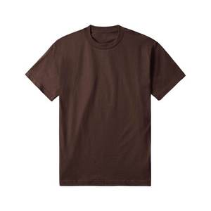 เสื้อยืดคอกลมสีพื้นสีพื้นสำหรับผู้ชายเสื้อยืดผ้าฝ้ายธรรมดาสีพื้นเสื้อยืดไซส์ใหญ่และใหญ่ - Product Image 1