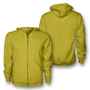 OME Service <b>Men's</b> Winter Fleece <b>Hoodies</b> <b>Red</b> Color Slim Fit Long Sleeve Zipper Up Washed Plain <b>Hoodies</b> For Adult - Product Image 3