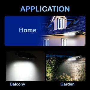 Luz solar casera de pared al aire libre luz del sensor de movimiento para el hogar y el jardín - Product Image 6