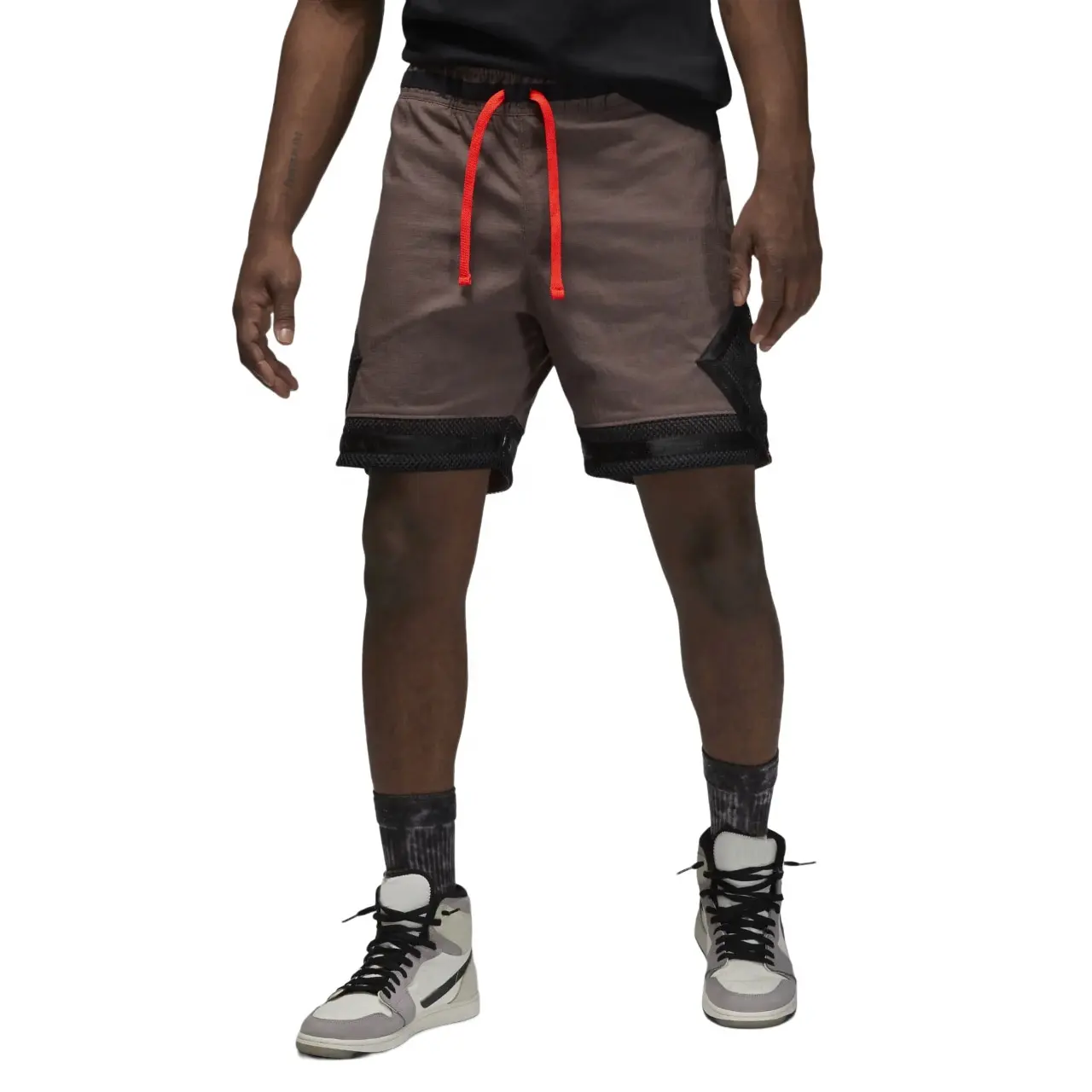 2023 nouvelle gamme homme diamant Shorts tissu respirant plusieurs poches à fermeture éclair vêtements de rue Shorts décontractés unisexe basket-ball Shorts