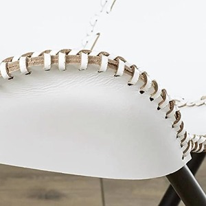 Silla de mariposa de cuero de estilo antiguo, sala de estar, comedor, dormitorio al aire libre, silla de ocio plegable, Funda de cuero, fácil reemplazo - Product Image 3