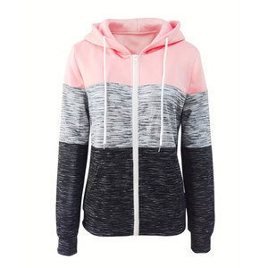 Sweat-shirt à capuche en polaire léger et confortable pour femmes, style décontracté, coupe ample, élégant, doux, logo sur le devant - Product Image 2