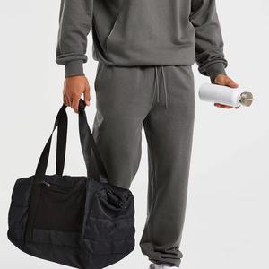 Servicio OEM logotipo personalizado hombres Joggers holgados y de gran tamaño Streetwear con función antiarrugas Casual hombres llano Jogger pantalón - Product Image 4