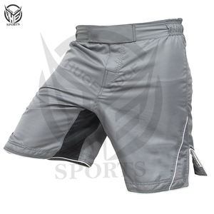Pantalones Cortos de MMA de Alta Calidad para Hombre, con Logotipo Personalizado, Diseño Sólido, para Entrenamiento Deportivo de Grappling, Servicio OEM Disponible - Product Image 4
