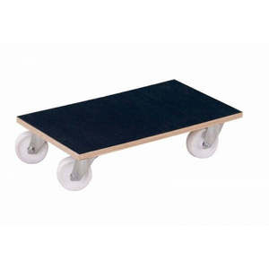 Variofit Solid Pattern Dog Kennel with Non-Marking <b>Plastic</b> Swivel <b>Wheels</b> 500 kg Capacity - Product Image 1