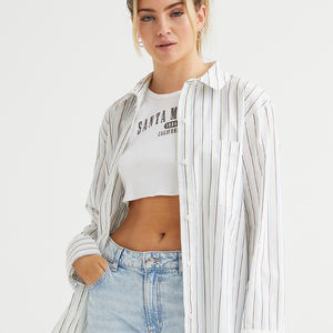 De moda de Otoño de manga larga de Color sólido vestido con botón Plus camisa de tamaño vestido de las mujeres por encima de la rodilla elegante vestido Casual - Product Image 2