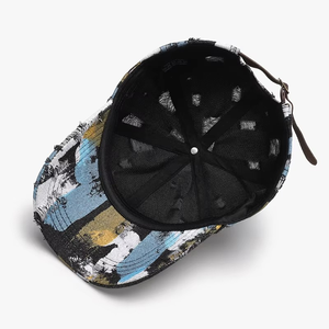 Gorra de béisbol de viaje al aire libre para hombre, último diseño, transpirable, suave, venta al por mayor, ropa deportiva personalizada, ropa de calle, ropa de gimnasio, gorra de camionero - Product Image 4