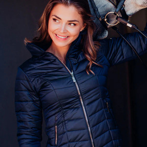 Chaqueta de equitación para mujer, duradera, personalizable, transpirable, elástica, impermeable, elegante y deportiva para jinetes. - Product Image 2