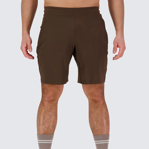 Wholesale Custom Men's Casual Performance Training Shorts <b>Canvas</b> 100% Polyester Breathable Drawstring Closure OEM Activewear - Product Image 1