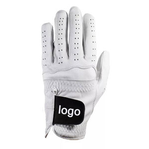 Gants de golf professionnels pour hommes en cuir véritable antidérapants imperméables avec sangle de poignet réglable pour les mains, haute qualité, sports de plein air - Product Image 4