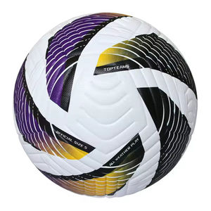 <b>Cheap</b> Bulk PU Leather Inflatable Soccer Balls with Customized Logo Size 4 5 Nylon Football - Product Image 1