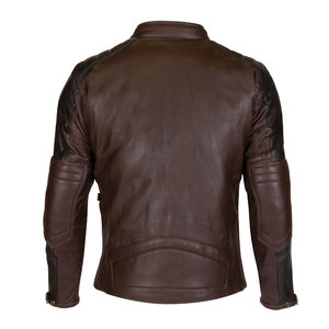 Nouvel arrivage de veste en cuir design à la mode pour hommes Vestes en cuir PU Veste en cuir de vachette de qualité supérieure - Product Image 2