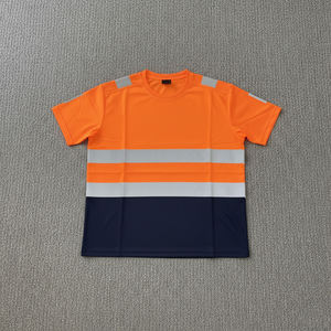 OEM Design 100% Polyester Safety Work <b>Shirt</b> with High Reflective Strips Full Sleeve Construction <b>Hi</b> <b>Vis</b> Winter Workwear Jacket - Product Image 5