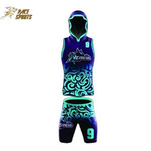 Dernière conception personnalisée à capuche 7 V 7 Uniforme de football américain Vente en gros de jeunes coupe régulière 7 sur 7 Ensembles d'uniformes de football - Product Image 1