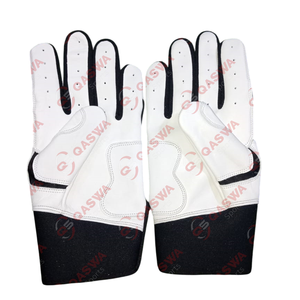 Nouveau style dernière conception de haute qualité manchette courte en cuir de vachette jeunesse adulte Baseball gants de frappe - Product Image 4