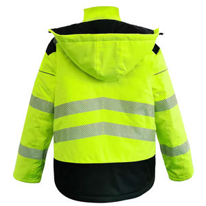 Veste de sécurité réfléchissante personnalisée veste haute visibilité vêtements de travail réfléchissants haute visibilité construction de trafic refroidissement veste à glissière - Product Image 2